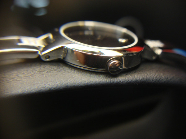 Pre-Owned Movado Amorosa Diamond Watch - Museum Dial, Stainless Steel & Bracelet (18 Diamonds)