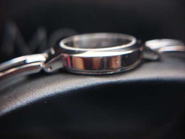 Pre-Owned Movado Amorosa Diamond Watch - Museum Dial, Stainless Steel & Bracelet (18 Diamonds)