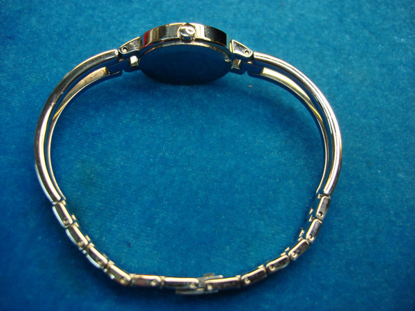 Pre-Owned Movado Amorosa Diamond Watch - Museum Dial, Stainless Steel & Bracelet (18 Diamonds)