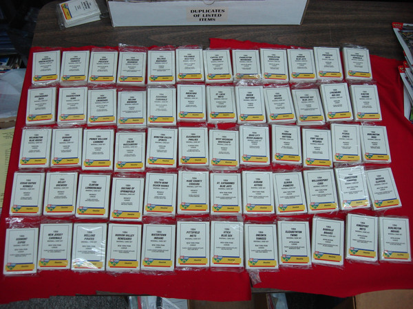 1994 Fleer ProCards Minor League Baseball - 148 Team Sets Blowout Lot