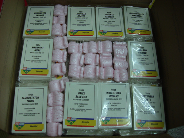 1994 Fleer ProCards Minor League Baseball - 148 Team Sets Blowout Lot