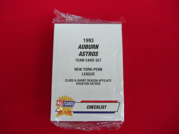 1993 Fleer ProCards Auburn Astros MiLB Team Set - Billy Wagner, Factory Sealed