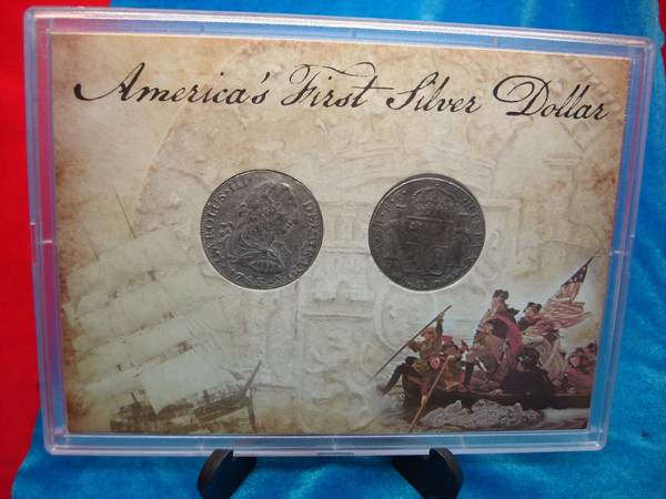 Historic Spanish 8 Reales Coin Set - America's First Silver Dollars from Shipwreck (1783)