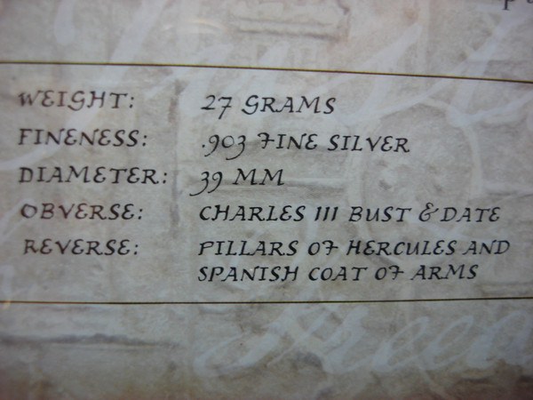 Historic Spanish 8 Reales Coin Set - America's First Silver Dollars from Shipwreck (1783)