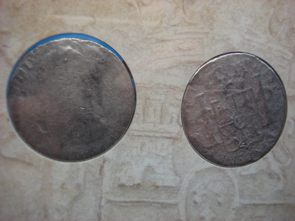 Historic Spanish 8 Reales Coin Set - America's First Silver Dollars from Shipwreck (1783)