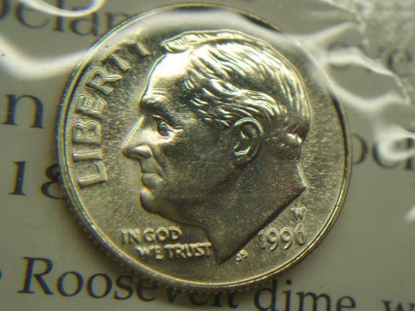 1996 United States Mint Set - Complete w/ Rare 'W' Dime (Uncirculated)