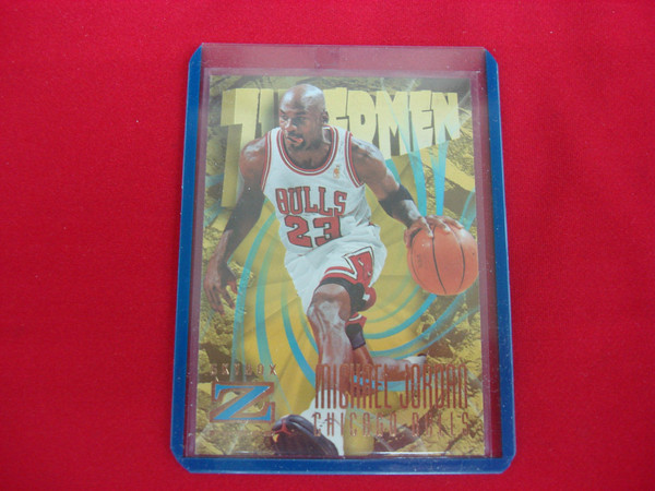 1996-97 Skybox Z Force Zupermen Michael Jordan #179 Chicago Bulls Card - Graded & Protected