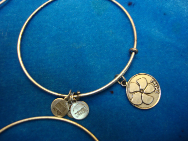 Alex & Ani (+) Energy Disney Bracelet Set - 5 Piece Lot (Excellent Condition)