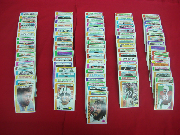 1978 Topps Football Card Lot (453/528) - Excellent to Mint Condition