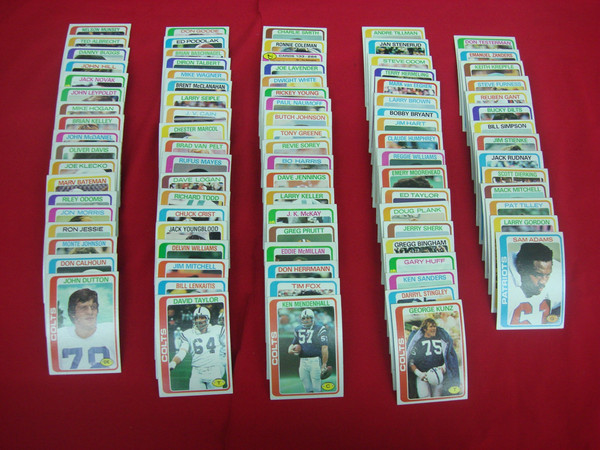 1978 Topps Football Card Lot (453/528) - Excellent to Mint Condition