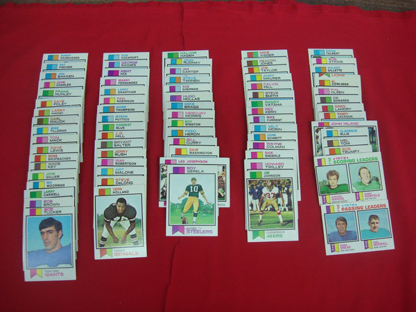 Vintage 1973 Topps Football Card Lot (406/528) - Excellent to Mint Condition