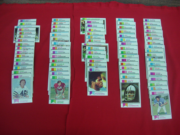 Vintage 1973 Topps Football Card Lot (406/528) - Excellent to Mint Condition