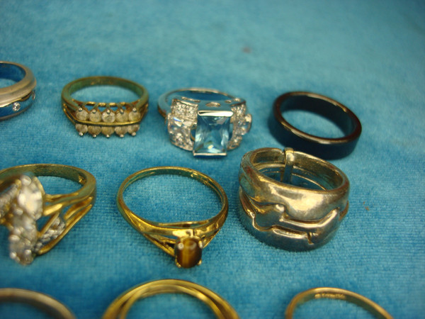 Vintage & Modern Fashion Ring Lot of 15 - Unique Styles Under $3 Each