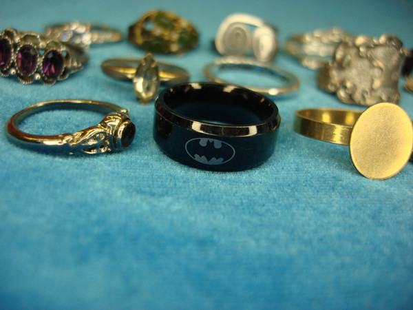 Vintage & Modern Estate Ring Lot (15 Unique Rings) - Under $3 Each!