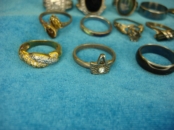 15 Vintage & Modern Fashion Rings Lot - Unique Estate Jewelry Under $3 Each!
