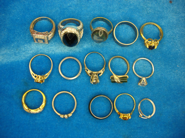 15 Vintage & Modern Fashion Rings Lot - Unique Estate Jewelry Under $3 Each!