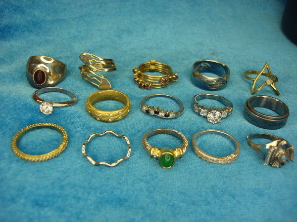 15 Vintage & Modern Fashion Rings - Unique Jewelry Lot Under $3 Each
