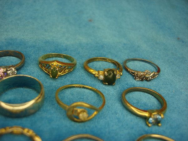 Vintage Fashion Ring Lot of 15 - Unique & Unusual Styles Under $3 Each