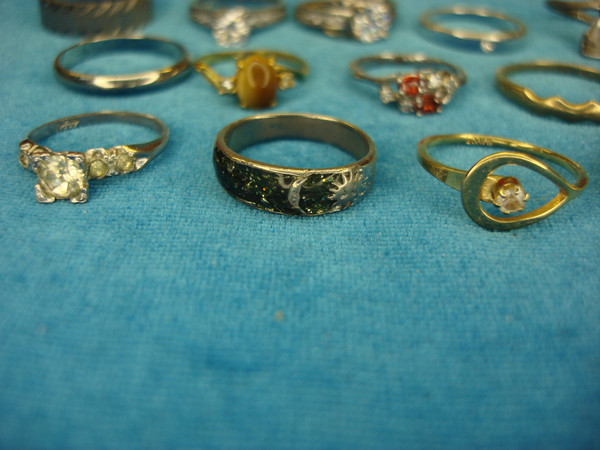 Vintage & Modern Estate Ring Lot of 15 - Unique & Stylish, Under $3 Each
