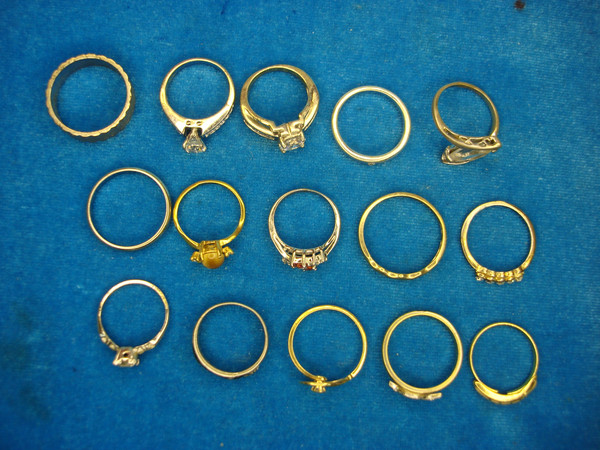 Vintage & Modern Estate Ring Lot of 15 - Unique & Stylish, Under $3 Each