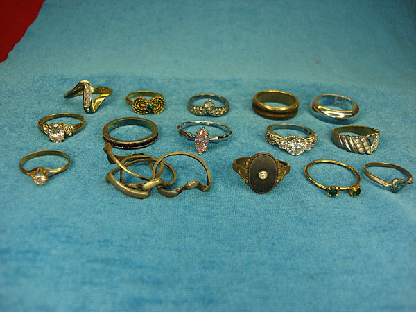 Vintage to Modern Fashion Ring Lot of 15 - Unique Styles Under $3 Each