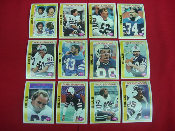 1978 Topps Buffalo Bills Football Card Lot | O.J. Simpson & More (EX-MT+)