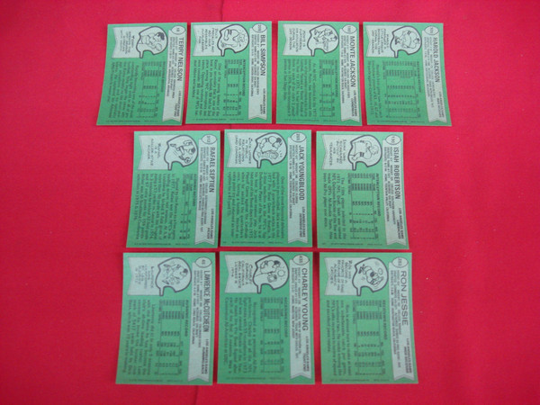 1978 Topps Los Angeles Rams Football Card Lot (10 Cards) - EX-MT or Better