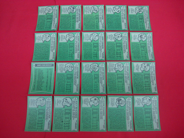 Vintage 1978 Topps New York Giants Football Card Lot (20 Cards, EX-MT+ Condition)