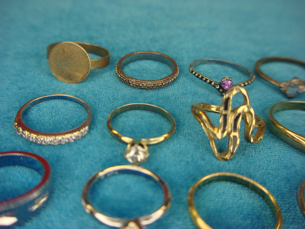 15 Unique Vintage & Modern Fashion Rings Lot - Blowout Sale Under $3 Each!