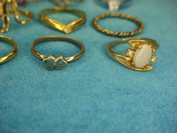 15 Unique Vintage & Modern Fashion Rings Lot - Blowout Sale Under $3 Each!