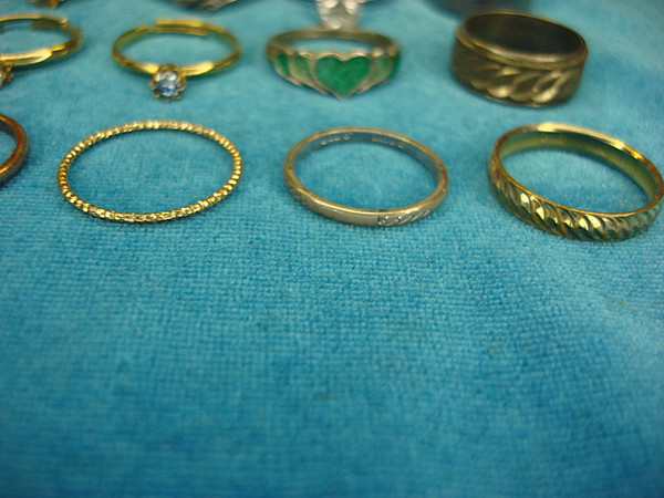 Vintage Fashion Ring Lot of 15 - Unique Estate Finds, Under $3 Each!