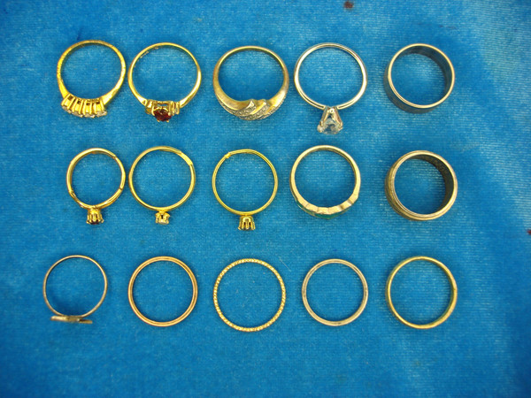 Vintage Fashion Ring Lot of 15 - Unique Estate Finds, Under $3 Each!