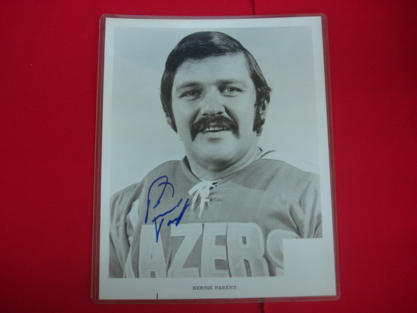 Bernie Parent Signed 8x10 Photo - Philadelphia Flyers HOF LEGEND - Autographed Hockey Memorabilia