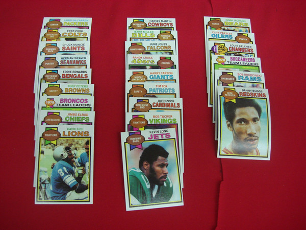 1979 Topps Football Card Lot - 441 Cards (Excellent-Mint Condition)