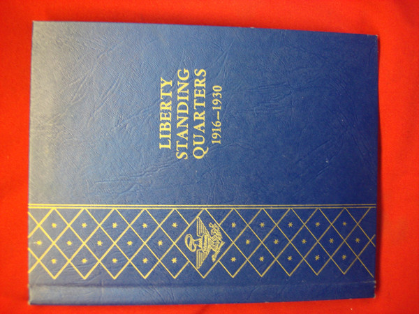 13 Standing Liberty Quarters (1925-1930-S) - Whitman Album, Including 1927-D - Silver & History