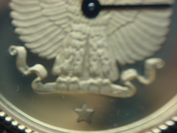 Vintage 1986 Franklin Mint Eagle Quartz Wristwatch - Unworn Condition, Runs Great