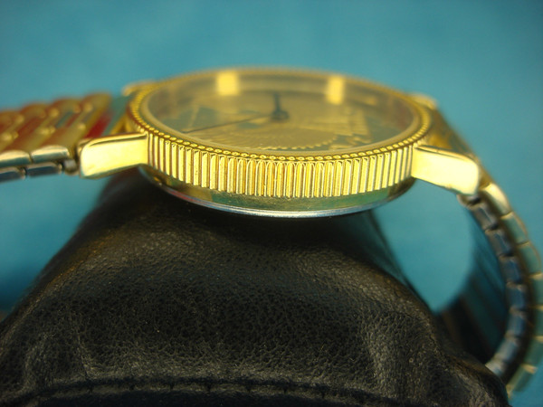 Vintage 1986 Franklin Mint Eagle Quartz Wristwatch - Unworn Condition, Runs Great