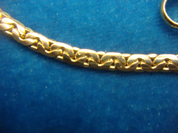 Vintage Gold Tone Pocket Watch Chain - 15 Inch, Classic Watch Clip & Spring Clasp