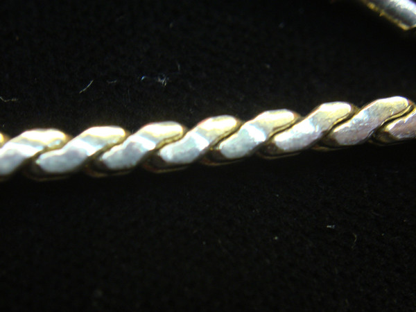 Vintage Gold Tone Pocket Watch Chain - 8 Inch, Heavy Links, Made in Germany