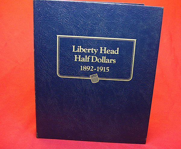 Whitman Classic #9124 Liberty Head Half Dollar Album - Excellent Condition