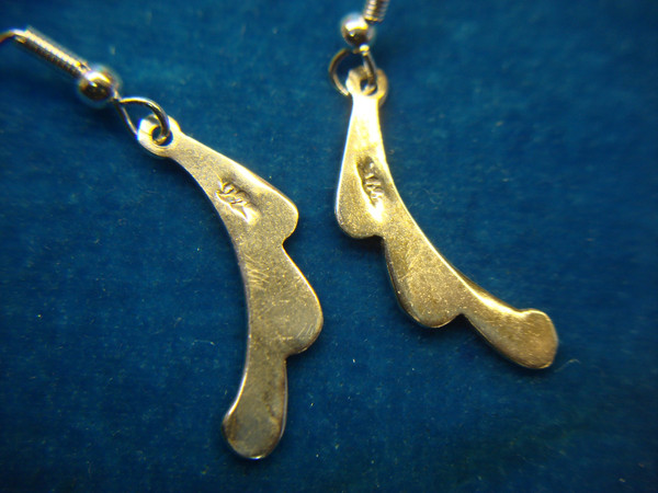 Sterling Silver & Turquoise Dangle Earrings (2 Pairs) - Southwestern Style