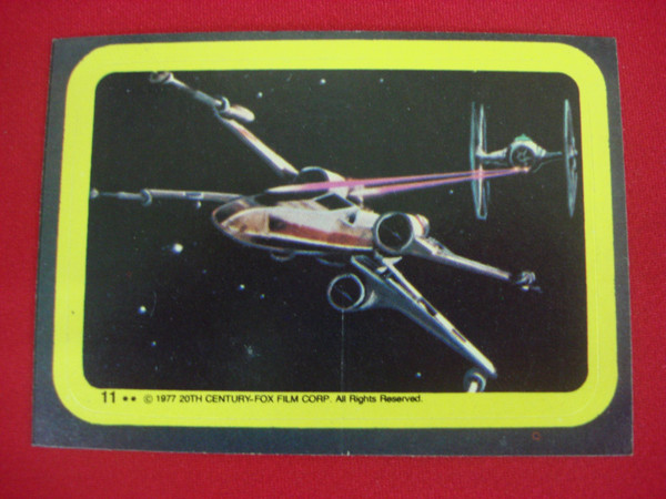 Vintage 1977 Topps Star Wars Trading Card #11 - Professionally Protected
