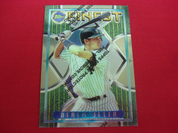 1995 Topps Finest Derek Jeter Rookie Card (#279) - Graded, Protected & Shipped Safely