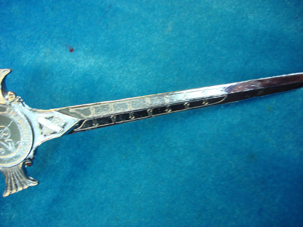 Vintage Pottstown Bowling Assn. 25th Tournament Letter Opener (1974) - Pewter Souvenir