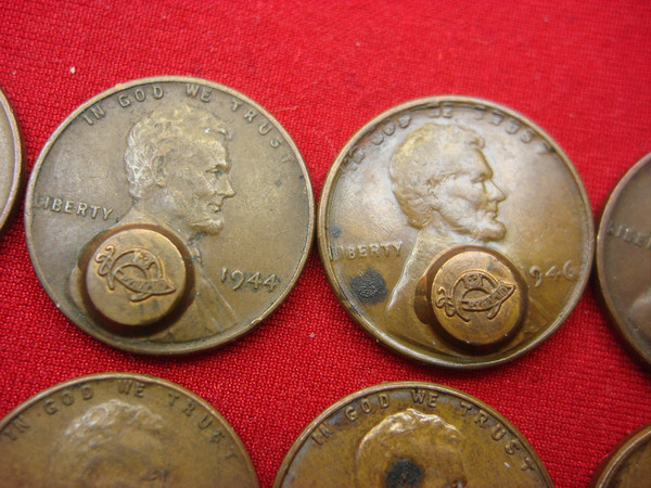 Rare Shriners/Masonic Lincoln Wheat Cent Lot (10 Coins) - Variety of Dates