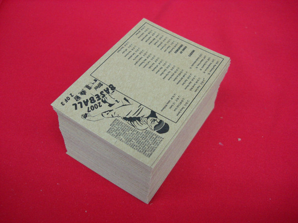 2007 Bowman Heritage Baseball Card Lot (80+ Cards, Short Prints & Parallels)