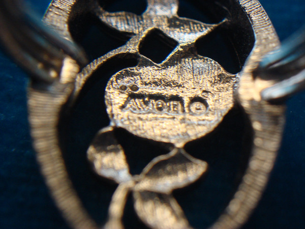 Vintage Avon Filigree Rose Ring | Silver-Tone Adjustable (Size 5-7)