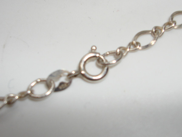 Vintage Sterling Silver Puffy Heart Pendant Necklace | 925 Hallmark, 1 Inch Heart Charm