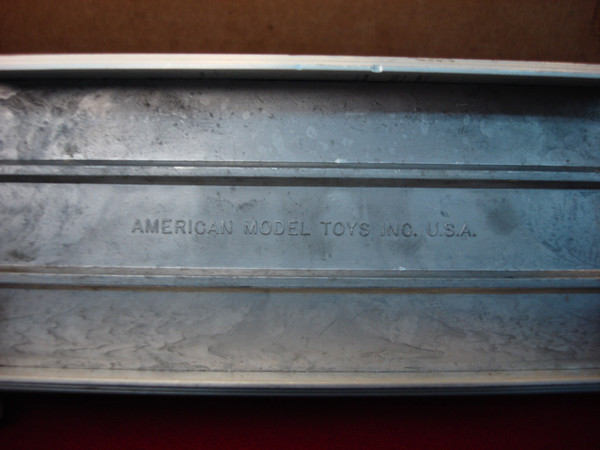 Vintage American Model Toys Santa Fe Indian Scout Passenger Car - Aluminum, 1950s