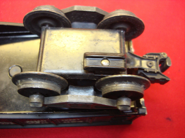 Lionel 6452 Black Pennsy Gondola w/Marked Frame (6462) - Partial O.B., Used Excellent Condition